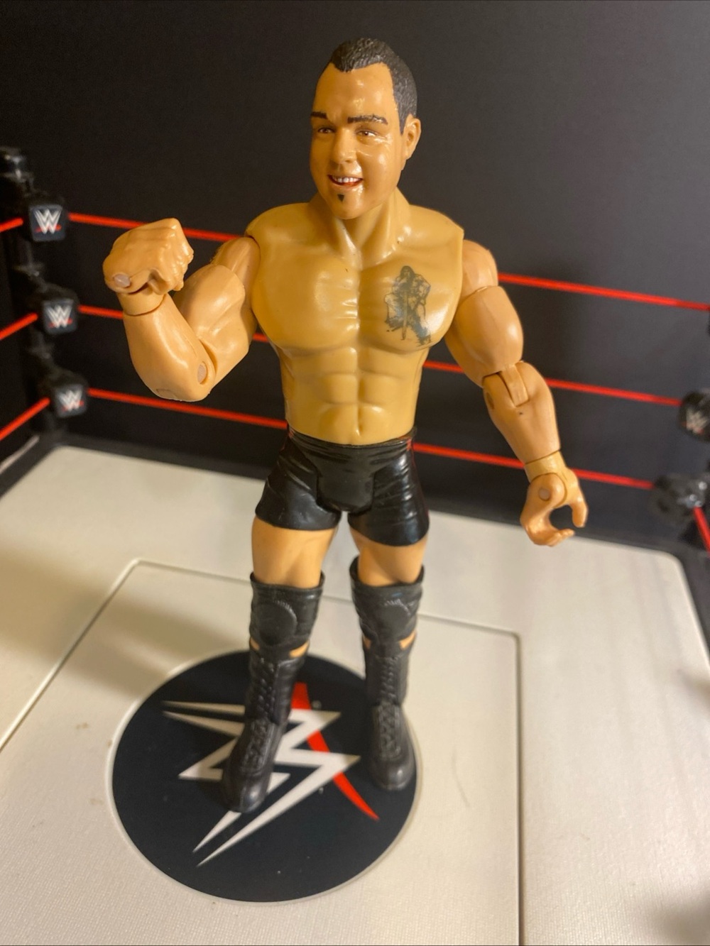2003 WWF WWE Jakks Santino Marella loose Wrestling Figure